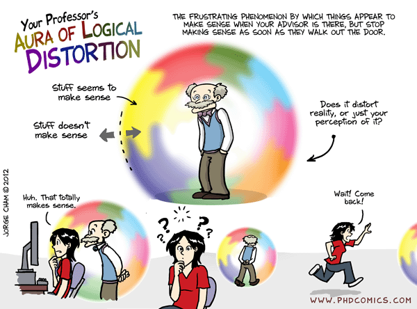 Sometimes it helps just having someone else around Logical Distortion